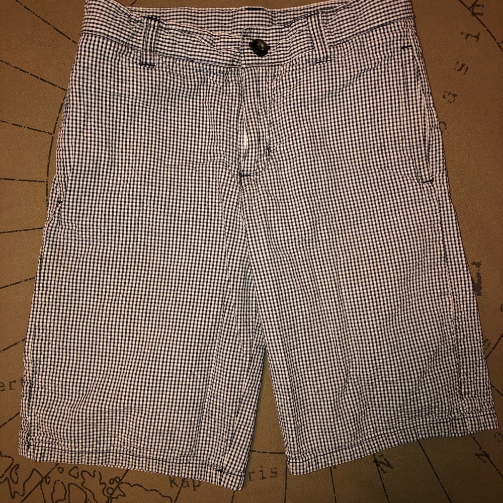 COPY - Janie and Jack plaid shorts 10